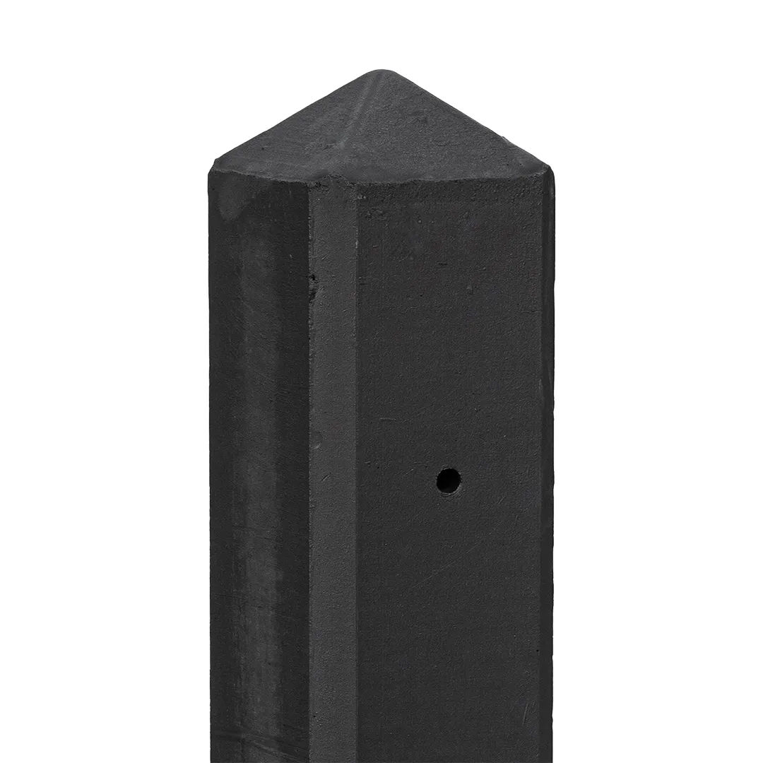 Betolux betonpaal tussenpaal antraciet ongecoat 10x10x180cm