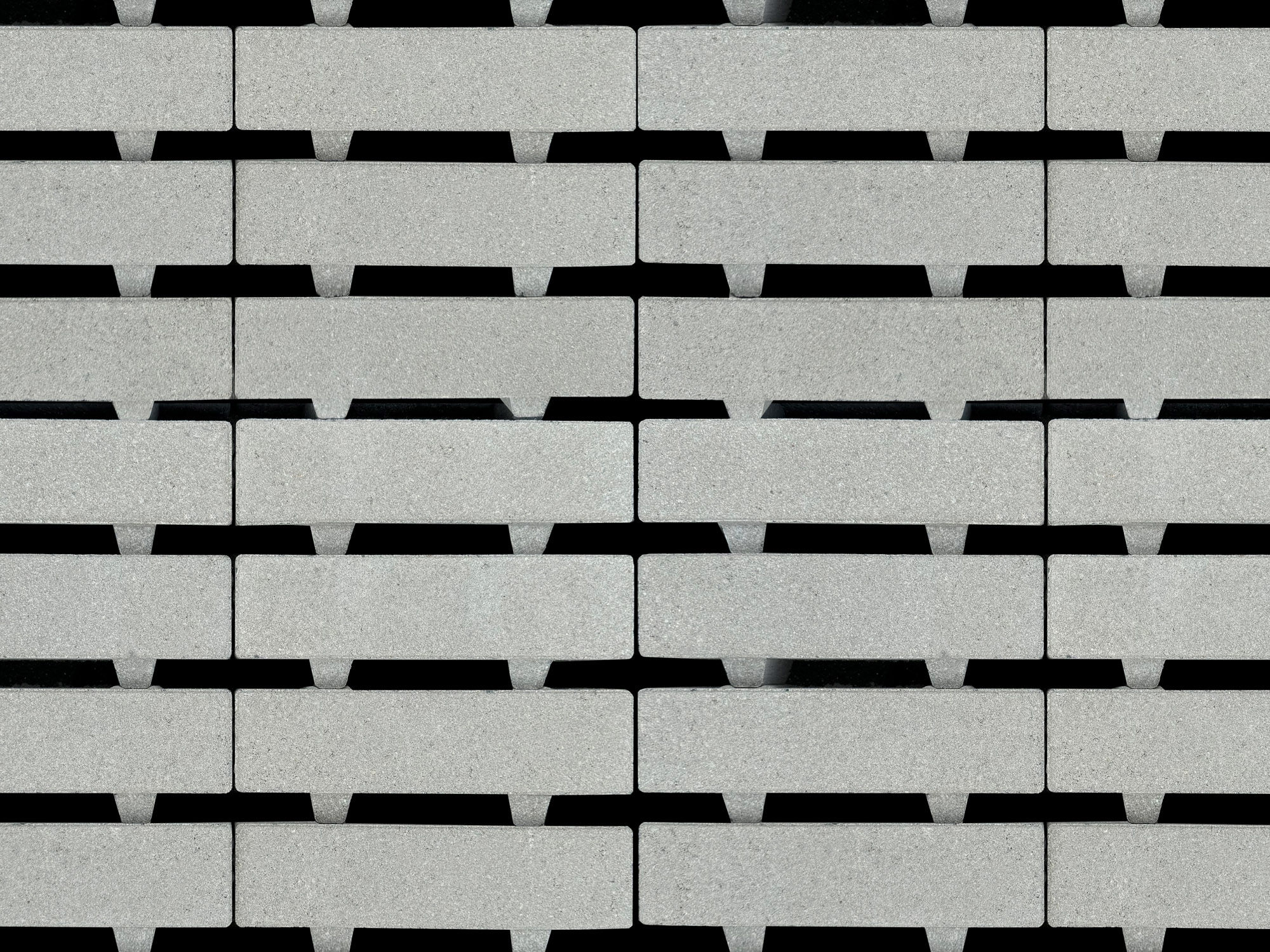 Aqua Bricks waterpasserend 10x30x8cm grijs 22% open