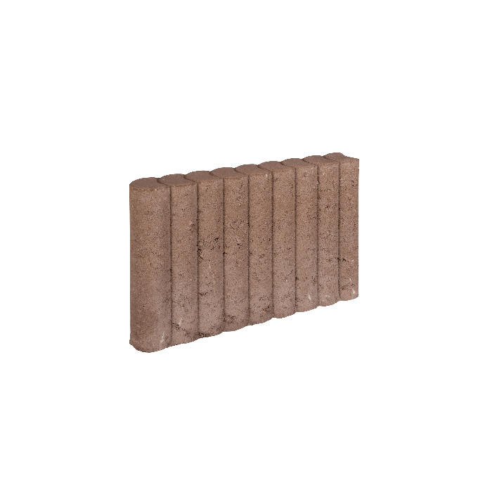 Rondo Palissadeband 8x35x50cm bruin