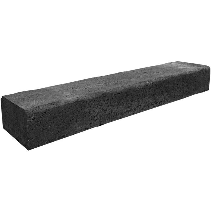 Retro Betonbiels 120x20x12cm Zwart