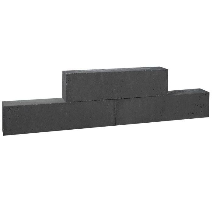 Forto Walling 60x10x10cm Zwart