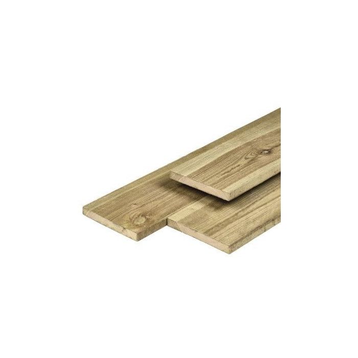 Grenen plank geschaafd 1,5x14x300cm