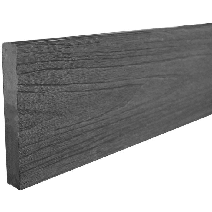 Gardendecking composiet kantplank 2,3x13,8x300cm grey wood