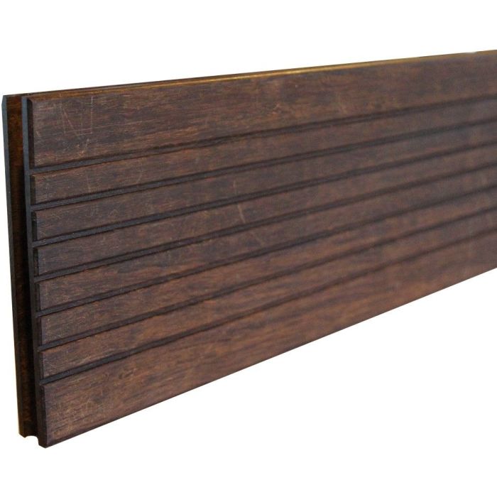Gardendecking bamboo vlonderplank 1,8x14x186cm Dark Brown
