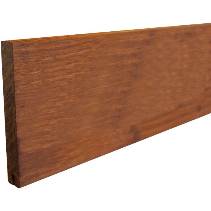 Gardendecking bamboo kantplank 3x12x200cm Light Brown