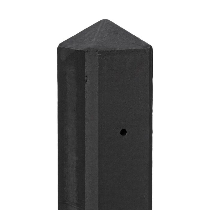 Betonpaal tussenpaal antraciet ongecoat 10x10x180cm