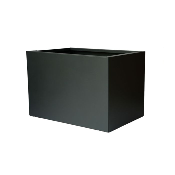 GL Bloembakken Zwart  90x60x60cm
