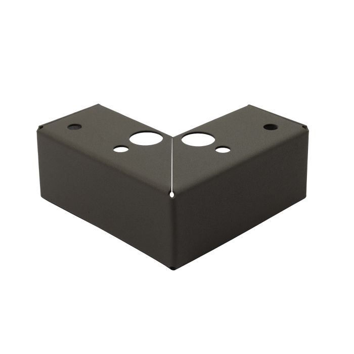 Potenset 5cm hoog Antraciet TBV GL Bloembakken (Incl bevestigingsmateriaal)