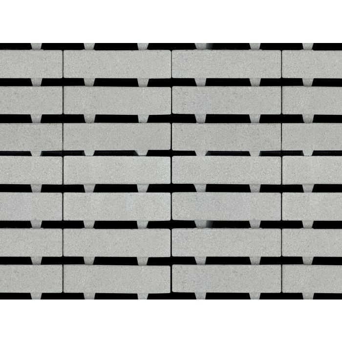 Aqua Bricks waterpasserend 10x30x8cm grijs 22% open