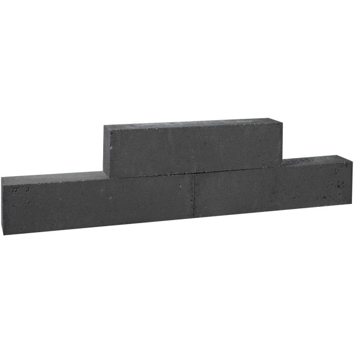 Forto Walling 60x10x10cm zwart