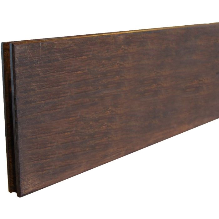 Gardendecking bamboo kantplank 3x12x200cm Dark Brown