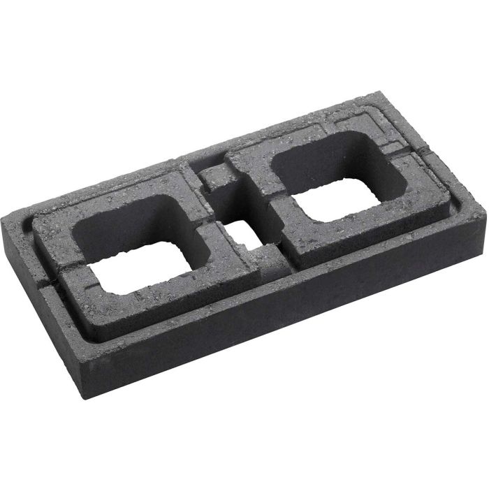 Globe muurelement L 60x30x9cm antraciet