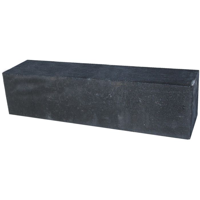 Palissade block 60x15x15cm zwart