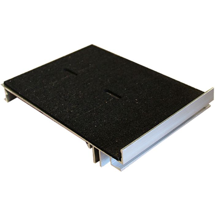 Randoplossing incl. rubberpad t.b.v. verstelbare tegeldrager (27 t-m 470mm)