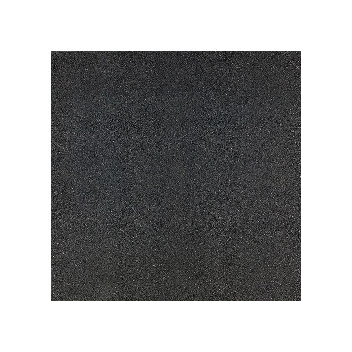 Rubbertegel 50x50x2,5cm zwart