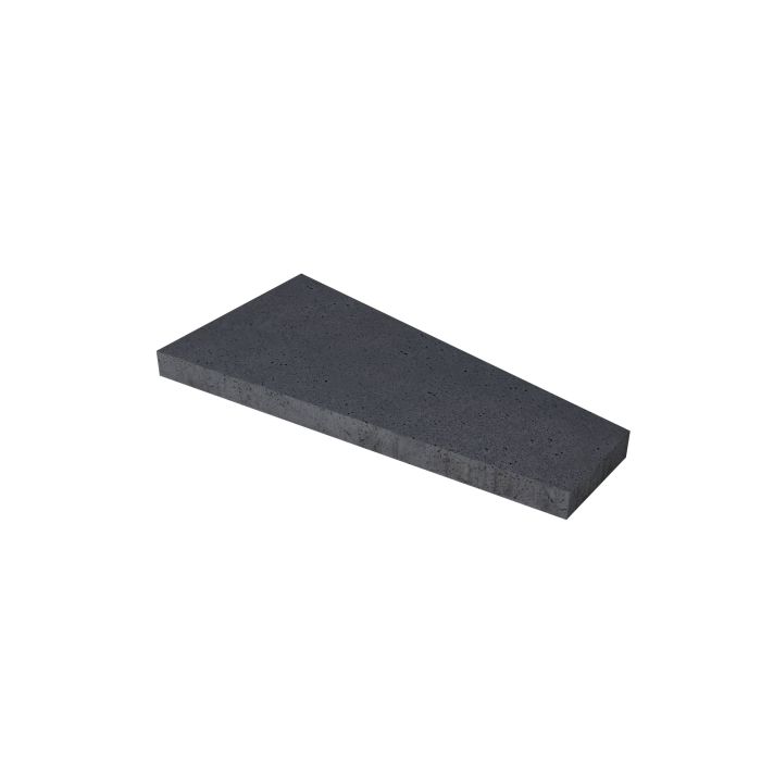 Schellevis Oud Hollandse trapezium tegel 120x60/30x8cm Antraciet