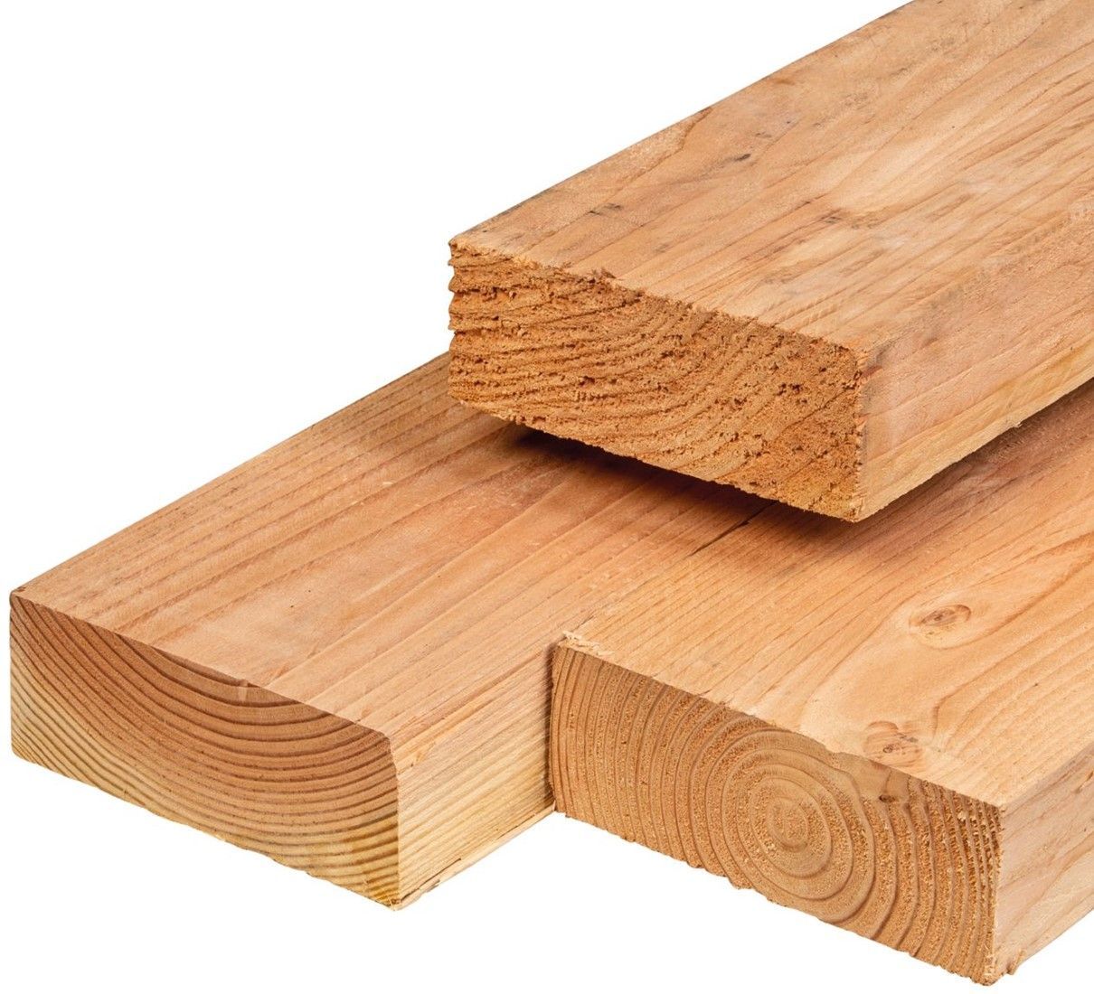 Gardenlux Douglas gording geschaafd 4,5x12x400cm onbehandeld