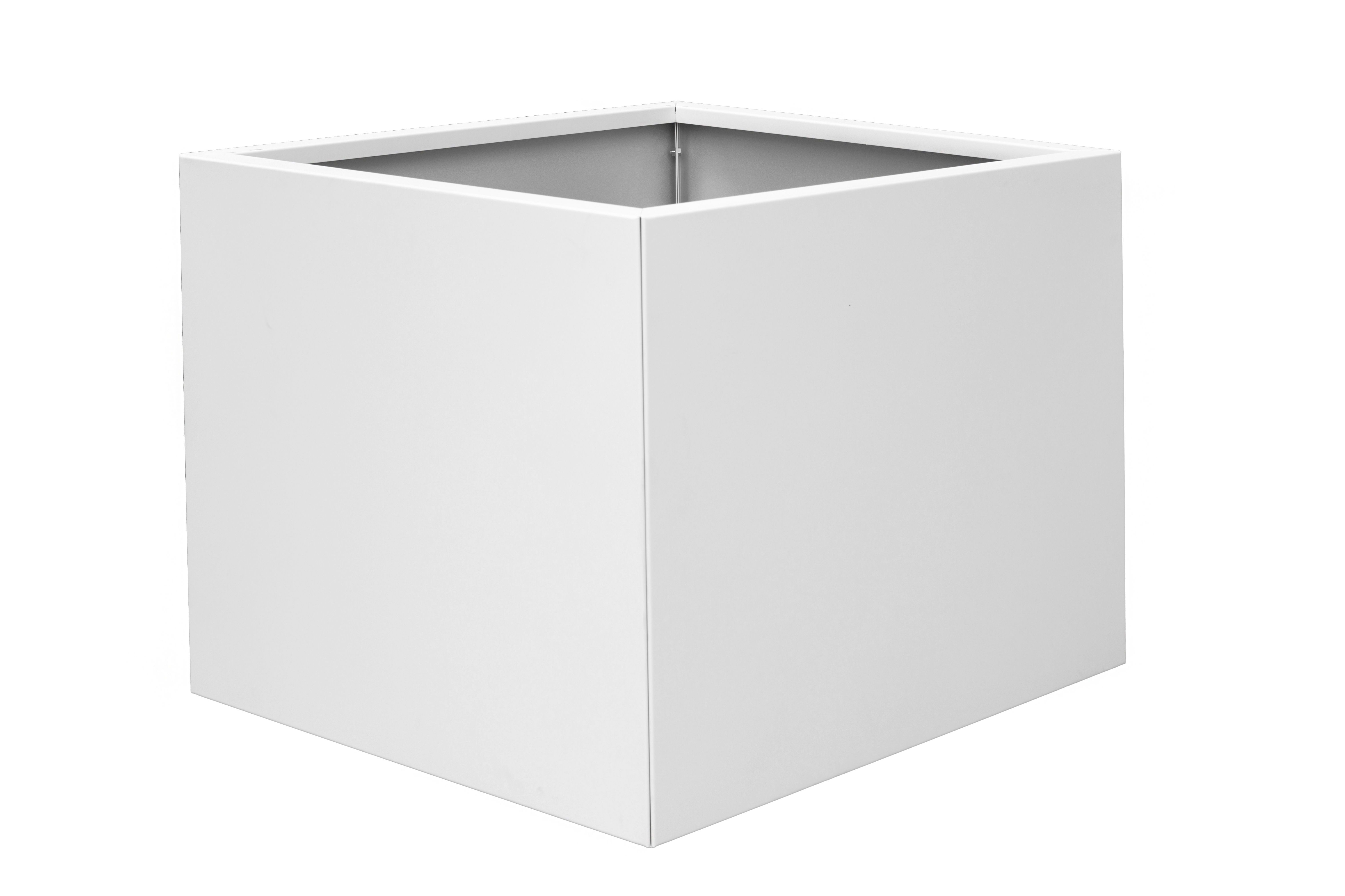 GL Bloembakken Wit 90x90x60cm