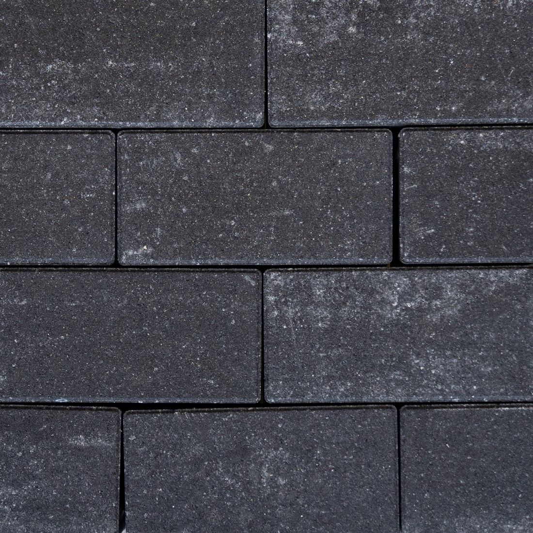 Sierbetonklinker Drive 21x10,5x8cm night Grijs/Zwart