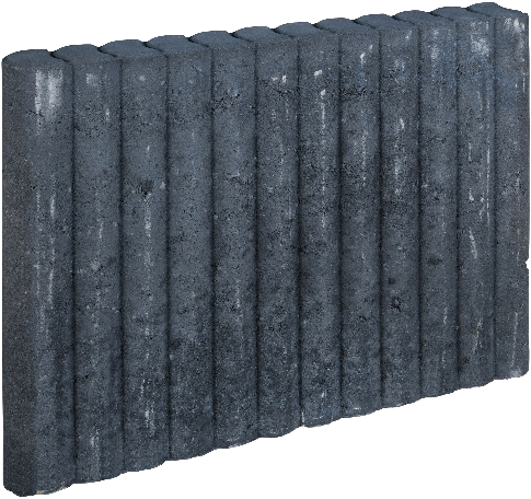 Mini Palissadeband 6x40x50cm Zwart
