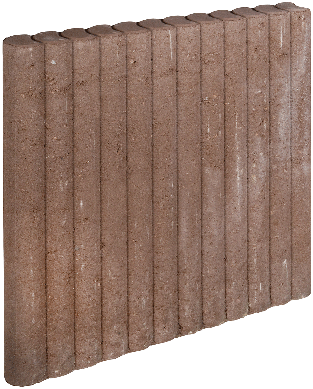 Mini Palissadeband 6x60x50cm Bruin
