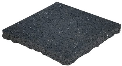 Tegeldrager per stuk Zwart 10x10x1cm